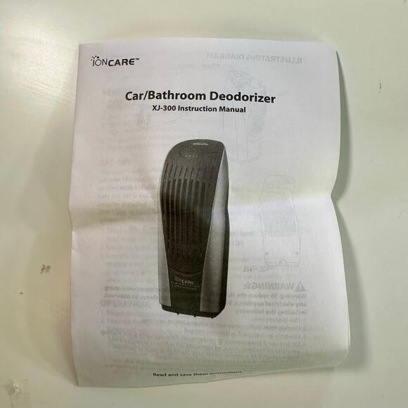 Oreck Open Box XJ-300 Car Bathroom Deodorizer Ultraviolet Air Purifier Works - Picture 5 of 5